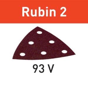 Foglio abrasivo Rubin 2 STF V93/6 P120 RU2/50